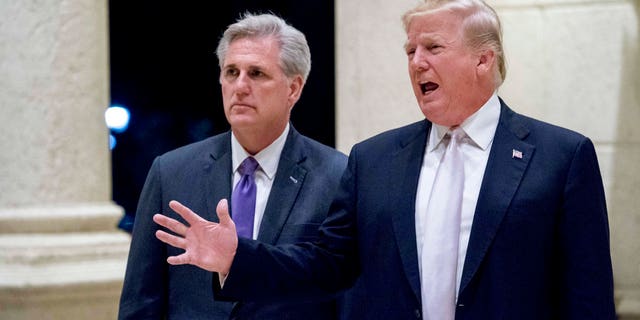  "Biggs has been a great supporter, but Trump prizes loyalty and sees Kevin [McCarthy] as his guy," said a member of Trump's orbit. (AP Foto/Andrew Harnik)