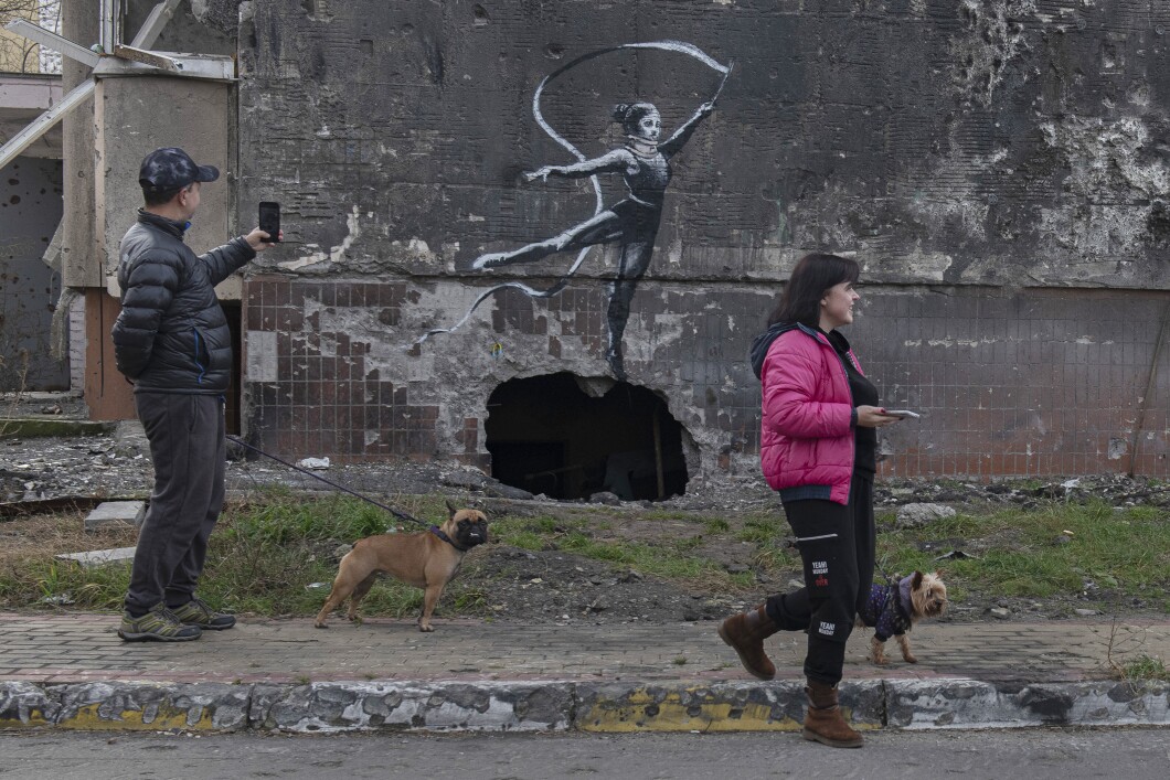 Russia Ukraine War Banksy