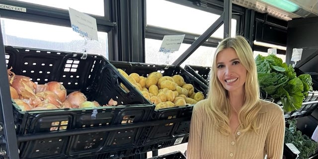 Ivanka Trump spent Giving Tuesday in North Carolina.