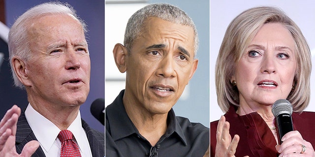 Vulnerable Democrats this cycle are increasingly relying on former President Barack Obama and the Clintons on the campaign trail rather than Biden.