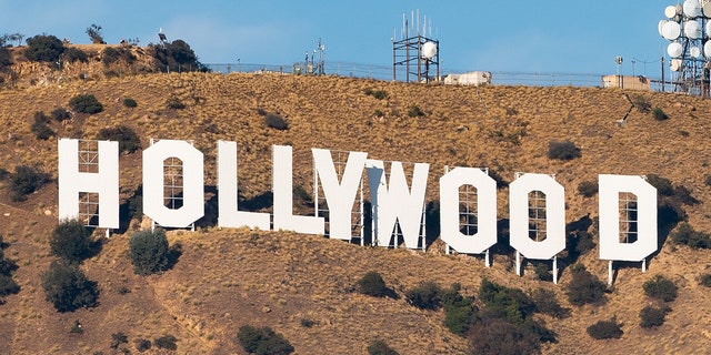 Hollywood Sign on November 17, 2020 in Hollywood, California. 