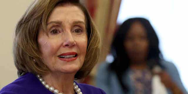 House Speaker Nancy Pelosi meets with Gordan Jandrokovic, the speaker of the Croatian Parliament, in Zagreb, Croatia, Oct. 24, 2022.