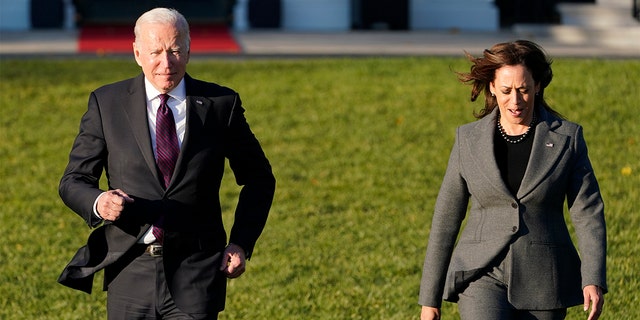 President Biden with Vice President Kamala Harris