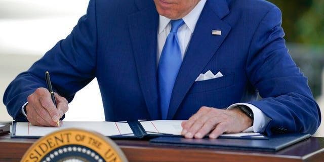 President Joe Biden signed the Respect for Marriage Act Tuesday which officially enshrines certain protections for same-sex marriages into federal law.