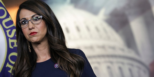 Rep. Lauren Boebert, R-Colo., attends a House Second Amendment Caucus press conference at the U.S. Capitol June 8, 2022, in Washington, D.C.