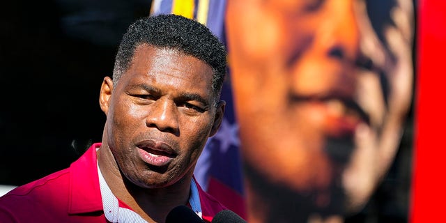 Republican candidate for U.S. Senate Herschel Walker speaks during a campaign rally Tuesday, Nov. 29, 2022, in Greensboro, Ga. 