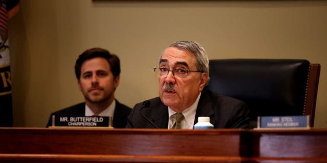 Chairman G.K. Butterfield, D-N.C., speaks during a hearing with the House Administration subcommittee on Elections in Washington, D.C., on June 24, 2021.