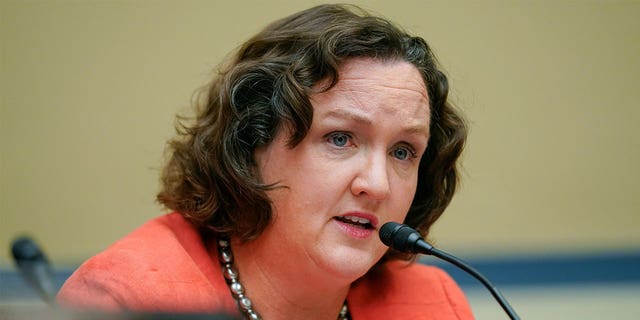 Rep. Katie Porter, D-Calif., was accused of making rude and racist comments to staff. 