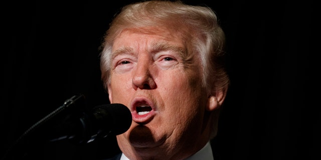 President Donald Trump speaks in Washington, Wednesday, Feb. 8, 2017. 