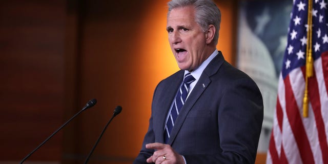 Kevin McCarthy, R-Calif., faces opposition within his party in his bid for speaker.