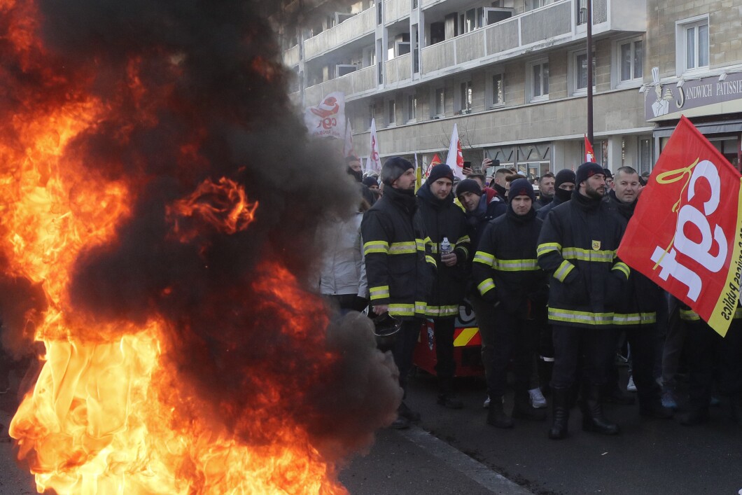 France Pension Protests