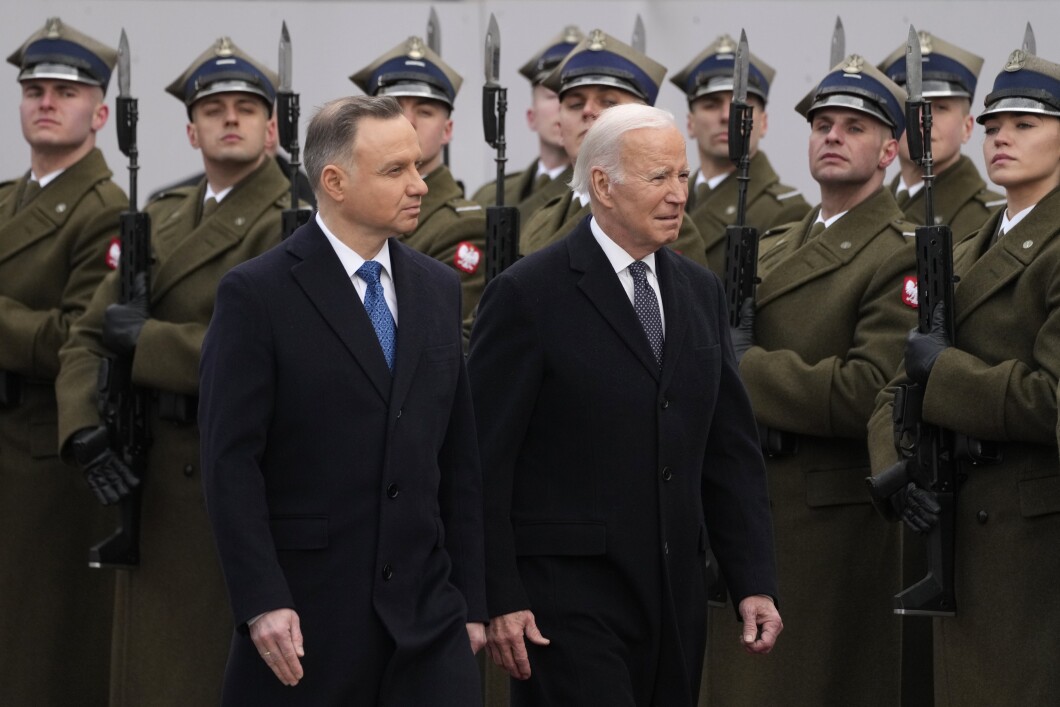 APTOPIX Poland US Biden