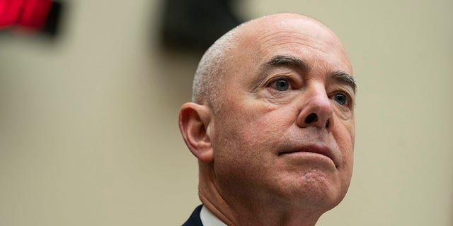 Homeland Security Secretary Alejandro Mayorkas testifies before the House Judiciary Committee, on Capitol Hill, Thursday, April 28, 2022, in Washington. 