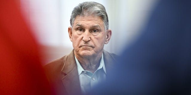 "I'm not running for President of the United States," Manchin said Wednesday.