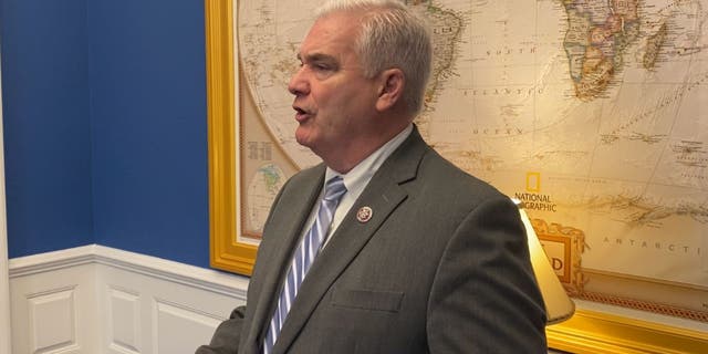 House Majority Whip Tom Emmer, R-Minn., spoke with Fox News Digital ahead of President Biden's State of the Union speech.