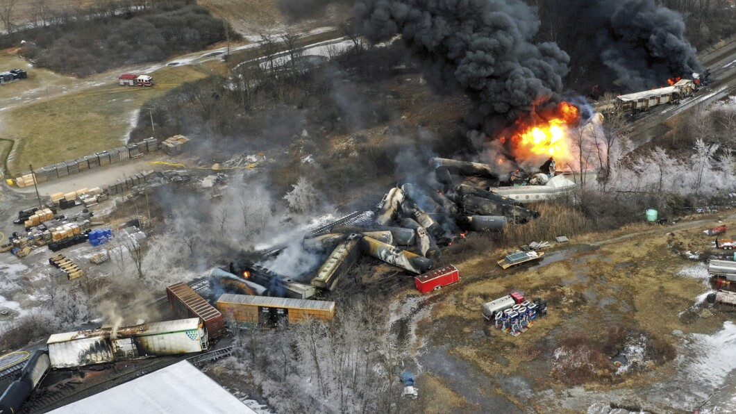 APTOPIX Train Derailment Ohio