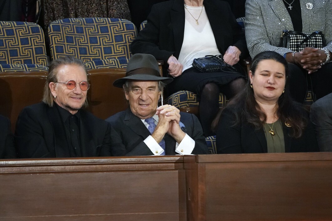 Bono, Paul Pelosi, Marie Yovanovitch