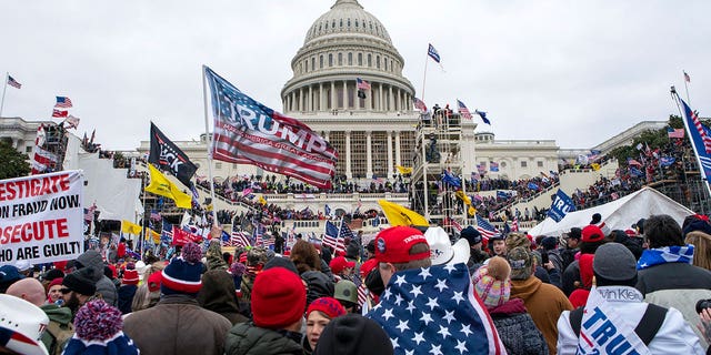 A report from the Washington attorney general pushing for the formation of a domestic violent extremism commission mentions the Jan. 6, 2021, riots multiple times.