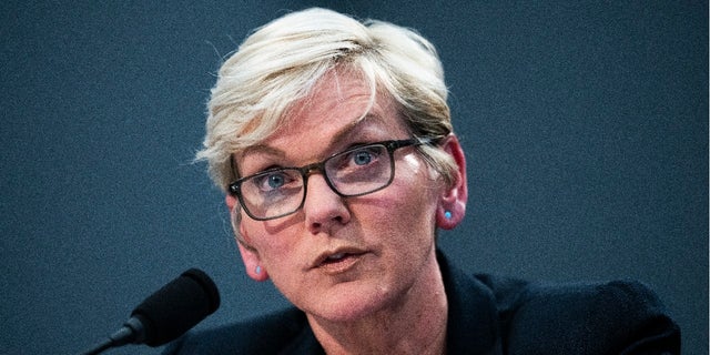 Energy Secretary Jennifer Granholm testifies during the House Appropriations Subcommittee on Energy and Water Development, and Related Agencies Committee hearing titled Fiscal Year 2024 Request for the Department of Energy, in Rayburn Building on Thursday, March 23, 2023. 