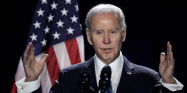 President Biden Speaks At The House Democratic Caucus Issues Conference In Baltimore. 
