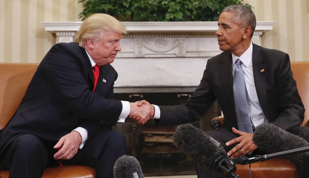 Barack Obama, Donald Trump