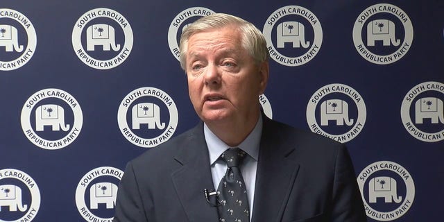 Sen. Lindsey Graham, who is leading former President Donald Trump's 2024 campaign in South Carolina, said the unprecedented indictment s politically motivated.