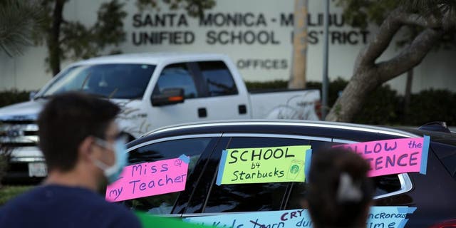 Parents and students protest