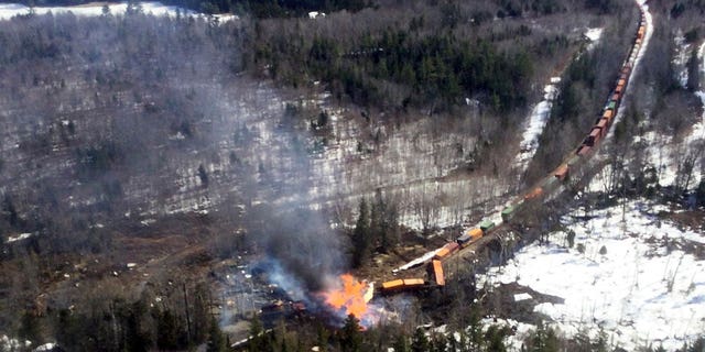 Maine derailment