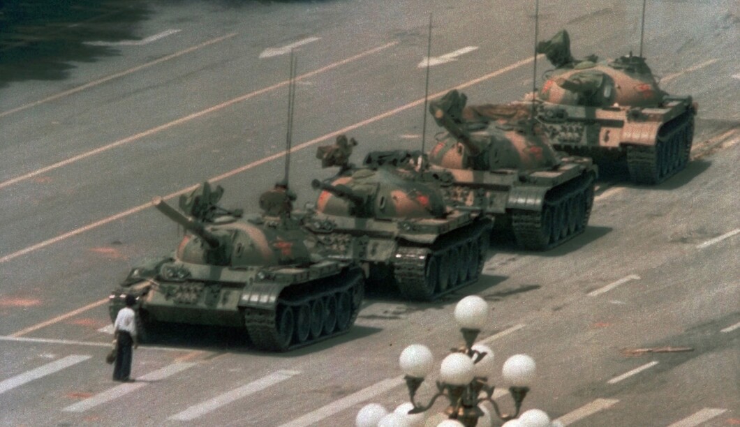 China Tank Man Photographer 