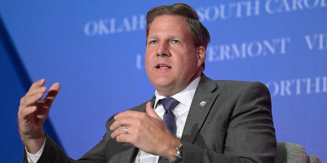 New Hampshire Republican Gov. Chris Sununu criticized divisions within the GOP during a speech on Friday.