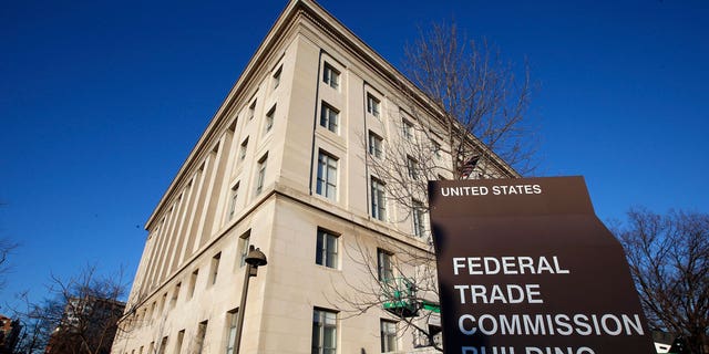 The Federal Trade Commission building in Washington is pictured on Jan. 28, 2015.