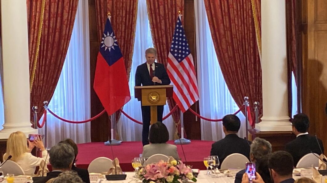 McCaul at the Taiwan Foreign Ministry