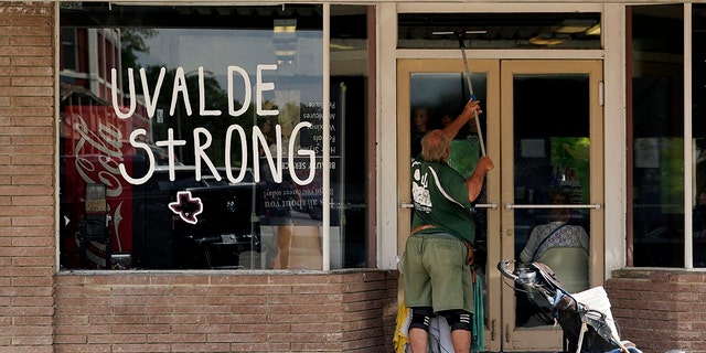 UVALDE STRONG WINDOW SIGN