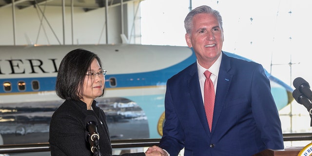 House Speaker Kevin McCarthy met with Taiwanese President Tsai Ing-wen last week despite warnings and threats from China.