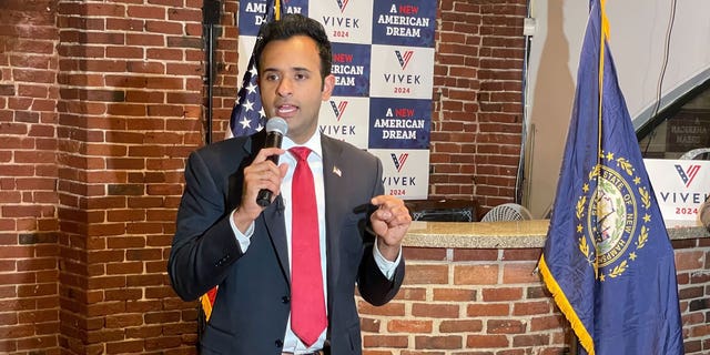 Republican Presidential Candidate Vivek Ramaswamy