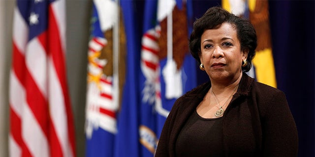 United States Attorney General Loretta Lynch waits to deliver her remarks at Veterans Appreciation Day at the Justice Department in Washington, U.S., November 2, 2016. REUTERS/Gary Cameron - D1BEUKNVUQAA