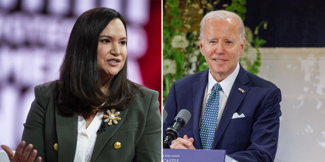 Florida AG Ashley Moody and President Joe Biden