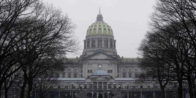 Pennsylvania state house in Harrisburg