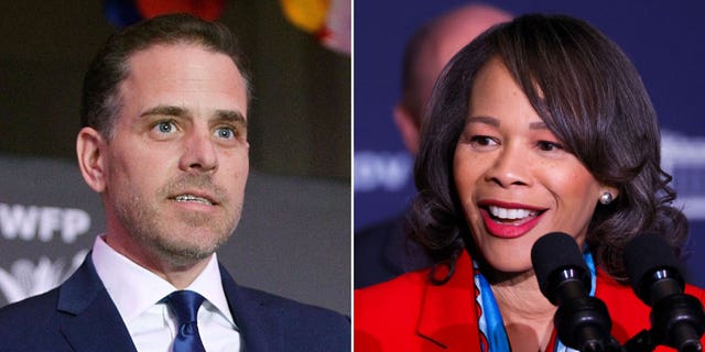 Hunter Biden and Lisa Blunt Rochester