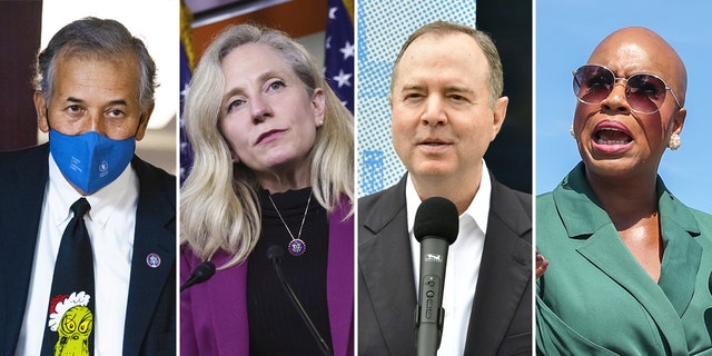 Juan Vargas , Abigail Spanberger, Adam Schiff, Ayanna Pressley