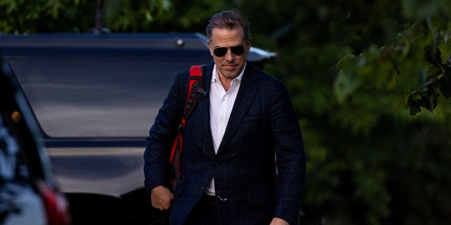 Hunter Biden arrives in Washington, D.C.