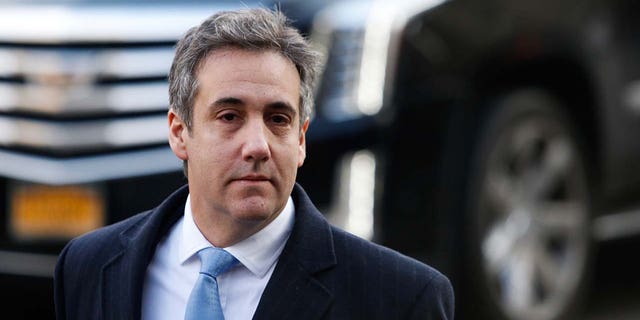 Michael Cohen wearing a suit