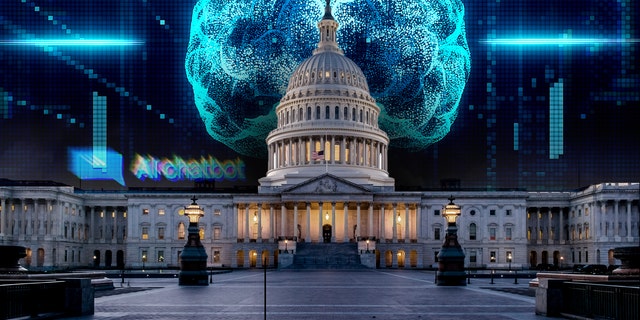 Image of Capitol with AI