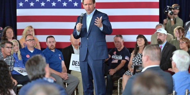Ron DeSantis holds a town hall in New Hampshire