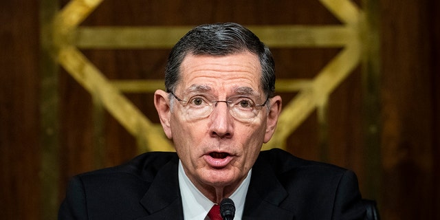 Sen Barrasso speaks on Capitol Hill