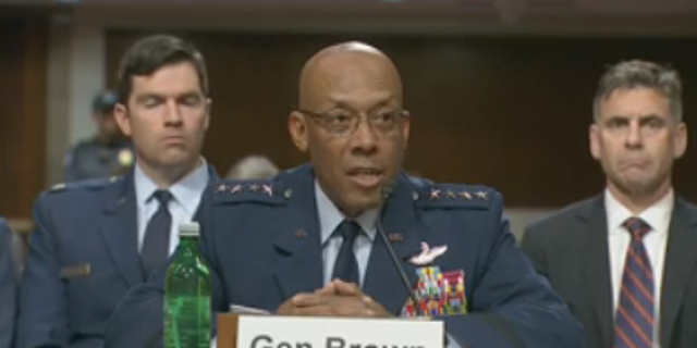 Air Force Gen. Charles Q. Brown Jr. on Capitol Hill