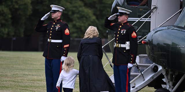 President Biden and grandson heading to Camp David