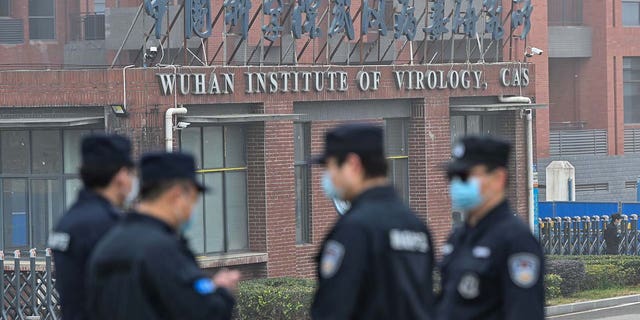 The façade of the Wuhan Institute of Virology