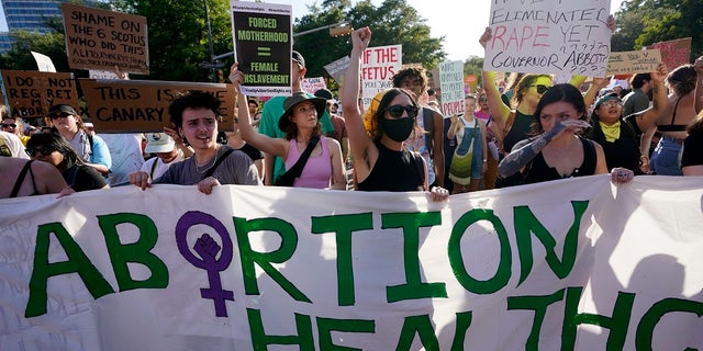 Texas abortion demonstration in Austin