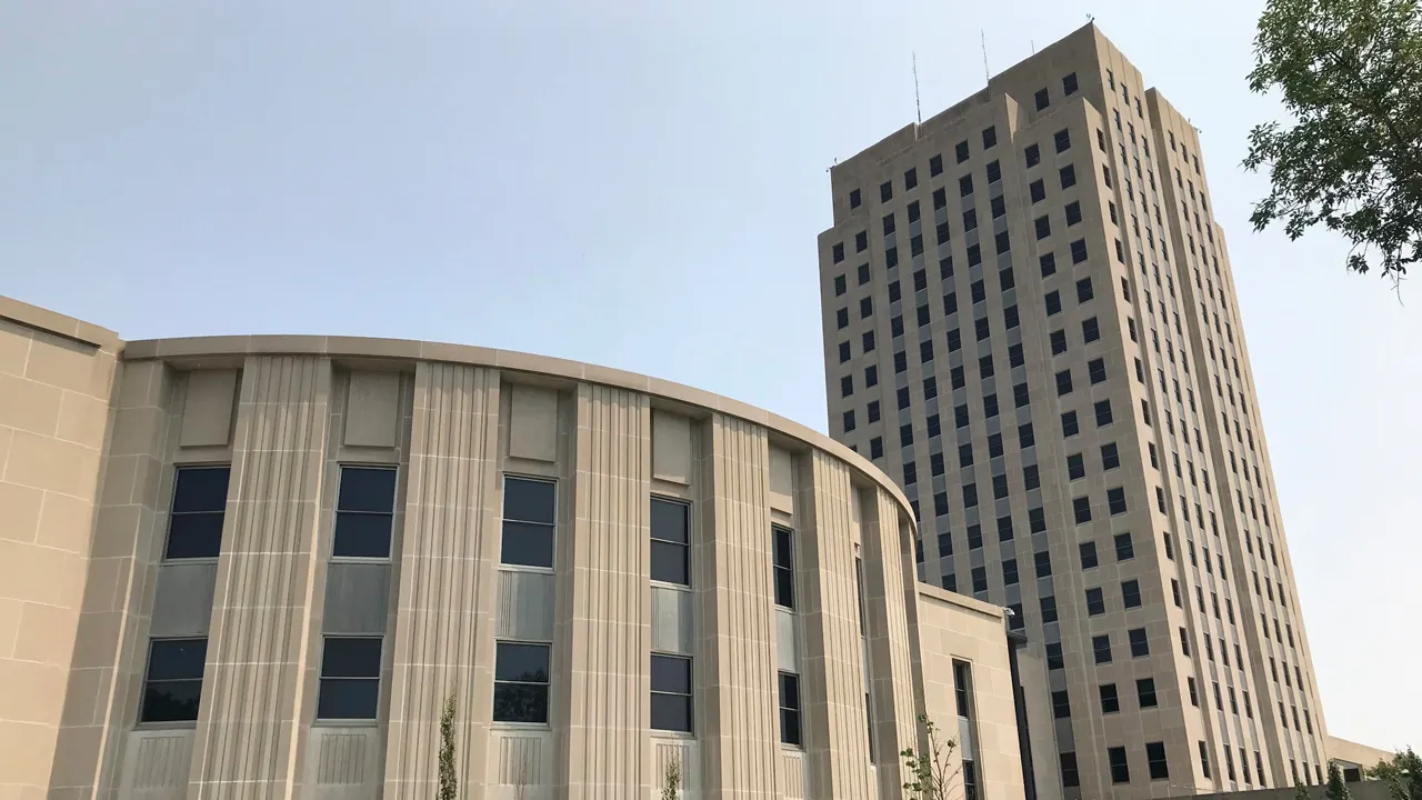 North Dakota state Capitol